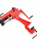 7 Inch Sheet Metal Bead Roller Hand Crank Pro Grade Beading Bender With 6 Die Sets And Clip, red metal tool for auto body work