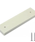 UV Resistant Marine Grade Transducer Mounting Plate Kit For Boats, 12 x 3.5 x 0.75 Inches with screws