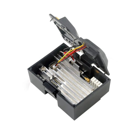 ExpressLRS Micro TX Module 2 to 4G With Cooling Fan and RGB LED open showing internal components for DIY RC Drones Pro ES24TX