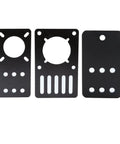 Motor Mount Plate For NEMA 17 23 Stepper Motors With Fixed Idler Pulley Aluminum Bracket layout view