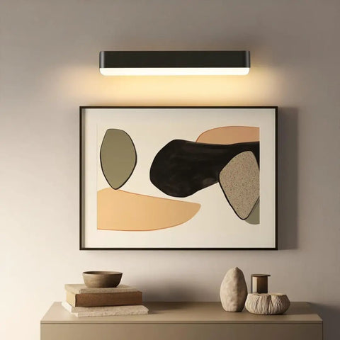 Old School Edison Style T10 Tubular Light Bulbs 25W 120V E26 Base Clear Warm White Dimmable lighting up art on wall