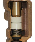 AnyFlow Yard Hydrant Plunger Assembly Replacement Kit for Universal Fit showing brass G65 plunger bushing in detail