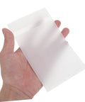 Clear Glassine Envelopes 200 Pack Self Sealing Small Paper Bags For Treats Seeds Cards Invitations And Mailings held in a hand