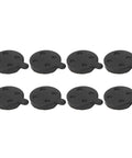 Copper Semi Metal Brake Pad Set For Electric Scooters And E Bikes 10 Inch Disc Pads 4 Pairs Durable Wear and Heat Resistant
