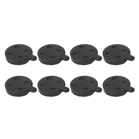 Copper Semi Metal Brake Pad Set For Electric Scooters And E Bikes 10 Inch Disc Pads 4 Pairs Durable Wear and Heat Resistant