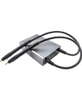 Portable Handheld Spot Welder Micro Cordless On The Go With Rechargeable Battery, showing cables connected, lightweight design