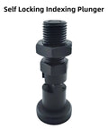 No Sweat Plug And Play Push Fit Ball Nose Spring Plunger M20x1.5 Carbon Steel Self Locking Indexing Pin With Knob positioning hardware, showing threaded design.