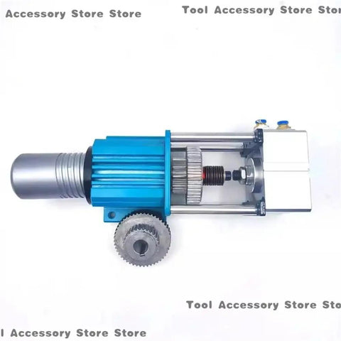 BT30 Automatic Tool Changer Collet System Built For CNC Mills With A Tough Quick Swap Design, showing gears and motor structure