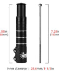 Adjustable Aluminum Bike Stem Riser Extender Up To 180mm For Mountain Road And BMX Bikes Head Up Handlebar Height Upgrade