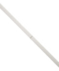 Pro Grade Steel Thickness Feeler Gauge 0.017 Inch, 1/2 Inch Wide, 12 Inch Long, Rounded Ends, Includes Hanging Hole, Full View