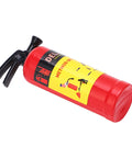 Badass Scale RC Car Mini Fire Extinguisher Decor Gadget With Plug And Play Sticker Mounts Vivid Simulation Detail For Axial SCX10 WPL MN Series Ride Ready Red Upgrade on white background.