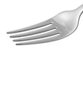 Stainless Steel Dinner Forks, Dishwasher Safe, Scalloped Edge, Well Balanced Weight, Silver Finish, Pack Of 12, Ideal For Home Dining