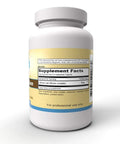 Lithium Orotate 5mg Vegetarian Capsules, 100 Count, Non-GMO Gluten Free, Made in USA, bottle label with supplement facts