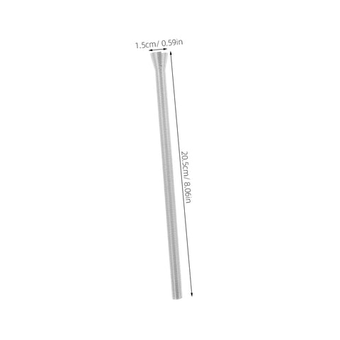 Parliky 2 Piece Tubing Bender Set Hand Benders For Copper Pipes And Wire Easy Use Plumbing Electrical Tasks Durable Flexible Spring Tool Simple Operation Professional Grade showing a detailed view of a flexible tubing bender size 20.5cm.