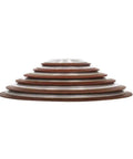Diamond Grinding Wheel Cutting Disc With Resin Bond, shown in varying sizes, for grinder and sharpener.