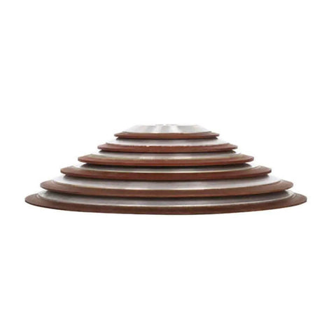 Diamond Grinding Wheel Cutting Disc With Resin Bond, shown in varying sizes, for grinder and sharpener.