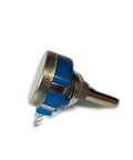 Rotary Carbon Film Potentiometer 5K Ohm RVQ24YN03 side view, 300-degree sweep for TOCOS auto controllers, car electronics angle sensing