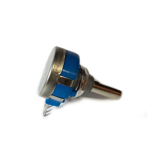 Rotary Carbon Film Potentiometer 5K Ohm RVQ24YN03 side view, 300-degree sweep for TOCOS auto controllers, car electronics angle sensing