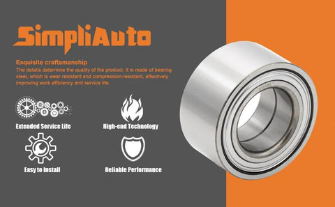 Front Wheel Hub Bearing Assembly Compatible With Hyundai Elantra 2007-2018 Veloster 2012-2017 Kia Forte Koup Soul 2010-2018