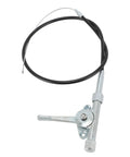 Rock Solid Compactor Throttle Cable Assembly 56035046 with steel core and control linkage for heavy duty job sites.