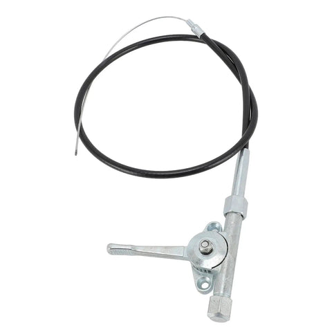 Rock Solid Compactor Throttle Cable Assembly 56035046 with steel core and control linkage for heavy duty job sites.