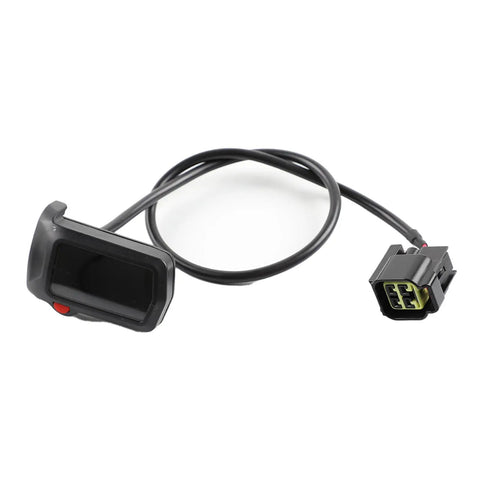 Direct Replacement Digital Speedometer With Hour Meter For Light Bee X And Light Bee S Electric Dirt Bike, Real Time Speed Display In KmH With Odometer And Total Ride Time On Large LCD