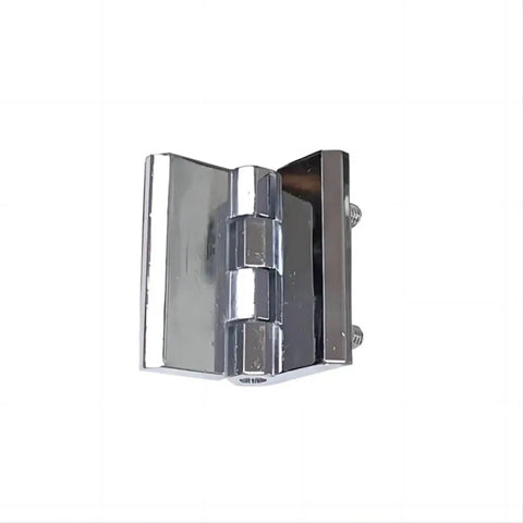 Stainless Steel Corner Door Hinge, Beefy Heavy Duty 60x60mm For Cabinets And Furniture, 1 Piece With Embedded Screw Fix