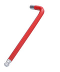 Dope Colorful Hex Wrench Ball End Set With 9 Pieces Long Arm Socket Keys Made From Rustproof Chrome Vanadium Steel For Precise Bike Repair And Daily Home Fix Jobs Your Go To Tool red ball-end hex key