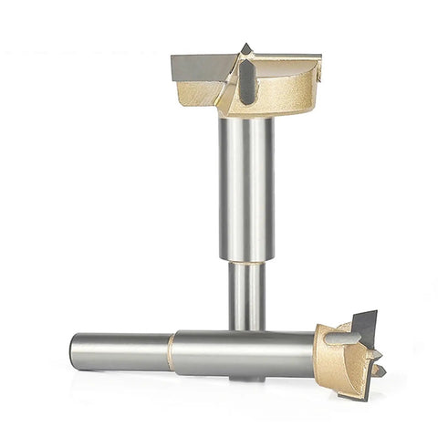Pro Grade Self Centering Forstner Drill Bit Built For Dead Straight Accuracy With Tungsten Carbide Tip for woodworking, 23mm size.
