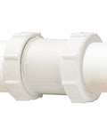 Straight Extension Trap Adapter For 1-1/2 In Or 1-1/4 Inlets And Outlets White Polypropylene Slip Joint Connection in use