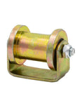 Heavy Duty Galvanized Track Wheel For Sliding Gates And Barn Doors Built Tough With 45 Steel Rail And Double Bearings Perfect For Gate Frames Industrial Carts And Wire Rope Rails 60mm 4 Inch.
