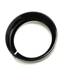 Gloss black 7 Inch Headlight Visor Trim Ring for Harley Davidson Touring Trike Road King Electra Glide Heritage