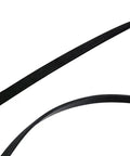 Dryer Drum Belt Replacement 92 Inch 5 Sixteenth Inch Wide For Samsung Dryers, Durable Belt, Close-up of belt texture