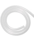 Pure Silicone Tubing 6mm ID x 8mm OD High Temp Food Grade Hose coiled on white background