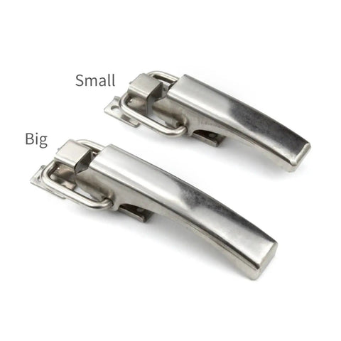 Heavy Duty Stainless Steel Toggle Hasp Latch With Ironclad Grip For Truck Trailers Equipment Gates And Garage Shed Doors Weather Resistant Built Tough As Nails