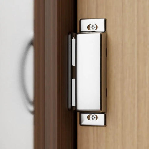 Stainless Steel Cabinet Magnetic Catch Latch For Wardrobe And Cupboard Doors Push To Open, Sliding Door Stopper, Baby Proof Lock CT88B