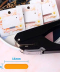 Oval Single Hole Punch 4 X 15mm Lever Action Steel Paper Puncher That Punches Up To 10 Sheets shown with punched cards