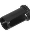 Side view of black alloy steel CNC lathe reducer sleeve, metalworking tool