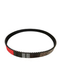 Smooth 3GT Synchronous Belt 2 Pack 360mm Length 6mm Width Endless Rubber Drive Belt for 3D printer upgrades shown from the side.