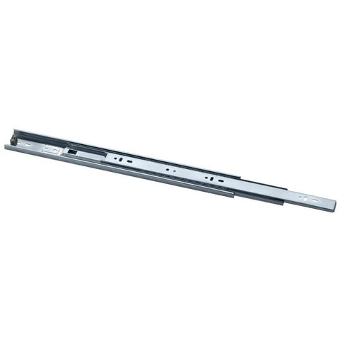 16 Inch Ball Bearing Drawer Slides Heavy Duty Full Extension 100 Lb Load Capacity Zinc Plated Steel Smooth Opening