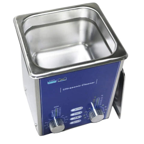 All-In-One Ultrasonic Cleaner With Controlled Heating And Timed Cleaning For Jewelry, PCBs, And Dentures, 1.3L Capacity
