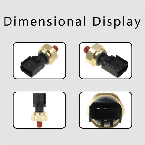 Dimensional view of Oil Pressure Sensor Switch And Sending Unit For Dodge Jeep Chrysler Ram Replaces 5149064AA 5149062AA 56028807AB