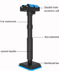 Adjustable Furniture Lifting Brackets 19cm To 44cm Height Range with double hole eccentric roller and reinforced base.