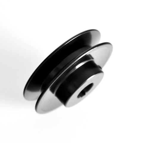 AK30 3 Inch V-Belt Pulley With 5/8 Inch Bore, Single Groove Cast Iron Wheel Built Tough For A Belt Section, Anti-Corrosion Durable Construction, Fits 4L AX Belts, Ideal For V-Belt Drive Systems And Home Workshop Machines