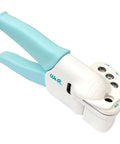 Multi Size Hole Punch For Leather, Paper, Fabric And More Rotates Through Five Hole Sizes 1/16, 1/8, 3/16, 1/4 And 5/16 Inch Holes