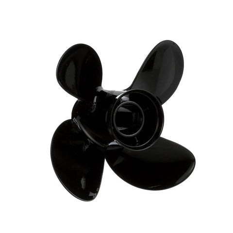 Fresh 4 Blade Aluminum Propeller Features Spitfire Geometry delivering legit acceleration boost with 10.6" diameter and 12" pitch.
