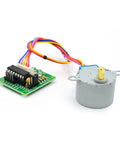WWZMDiB 28BYJ-48 5V stepper motor with ULN2003 driver board and multicolor wiring
