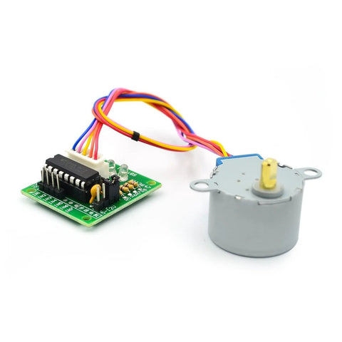 WWZMDiB 28BYJ-48 5V stepper motor with ULN2003 driver board and multicolor wiring