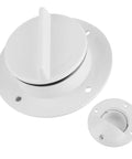 Marine Drain Valve For Transoms And Scuppers With Water Leakage Seal, Easy Install Boat Hull Drain Plug, white nylon