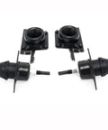 Volvo Hood Release Set 4 Piece Upper And Lower Latches Beefed Up Direct Replacement For VN VNL Trucks, visible black latches